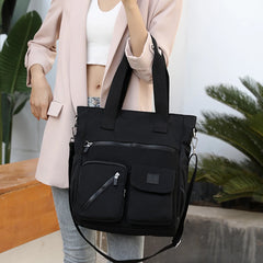 Waterproof Women Shoulder Bag Casual Nylon Storage Bag Large Capacity