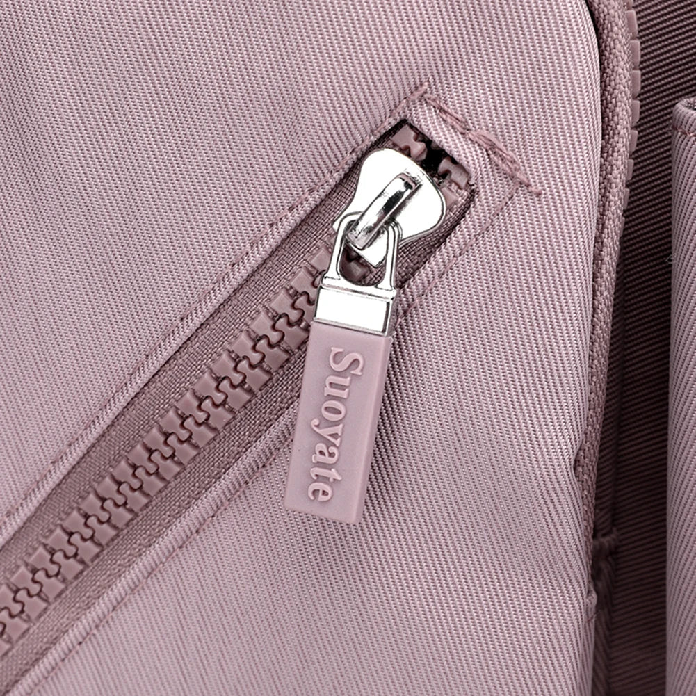 Waterproof Women Shoulder Bag Casual Nylon Storage Bag Large Capacity