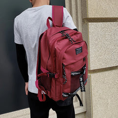 Waterproof Nylon Women Backpack Large Capacity Schoolbag for Teenage Girls