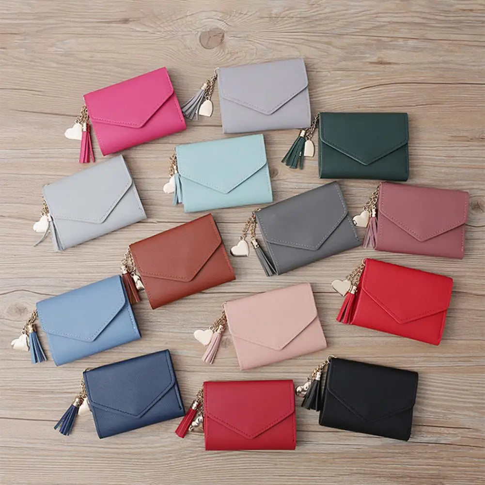 Minimalist Faux Leather Women's Wallet