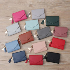 Minimalist Faux Leather Women's Wallet