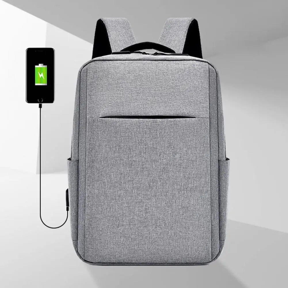 Fashionable USB Charging Laptop Backpack Strong Load Bearing