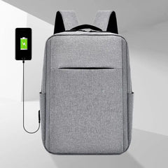 Fashionable USB Charging Laptop Backpack Strong Load Bearing