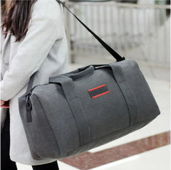 Canvas 40L Duffel Bag Wear-Resistant Large Capacity Hand Luggage W3-134