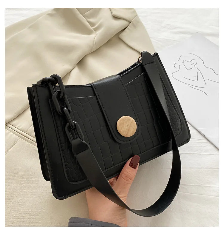 Vintage Style Small Shoulder Bag for Women