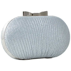 Bridal Beaded Evening Bag Rhinestones Clutch Egg Shape