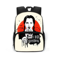 Wednesday Addams & Enid School Bags Gothic Girls Nevermore Academy Backpack
