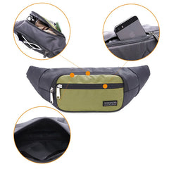 Waist Pack Bag Canvas Travel Phone Belt Bag
