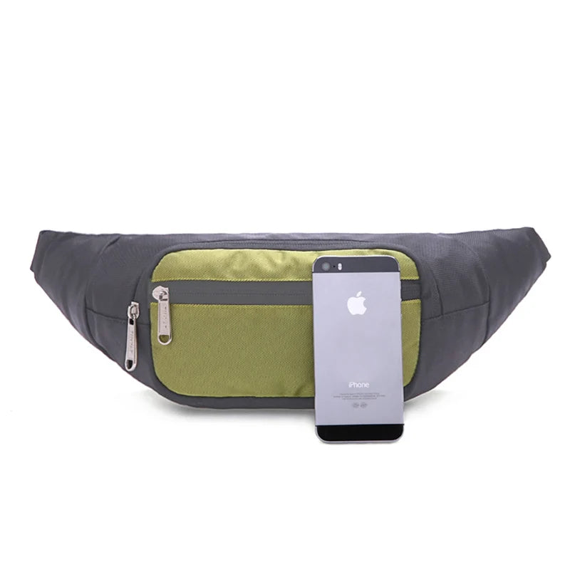 Waist Pack Bag Casual Travel Phone Belt Canvas Fanny Pack Bag