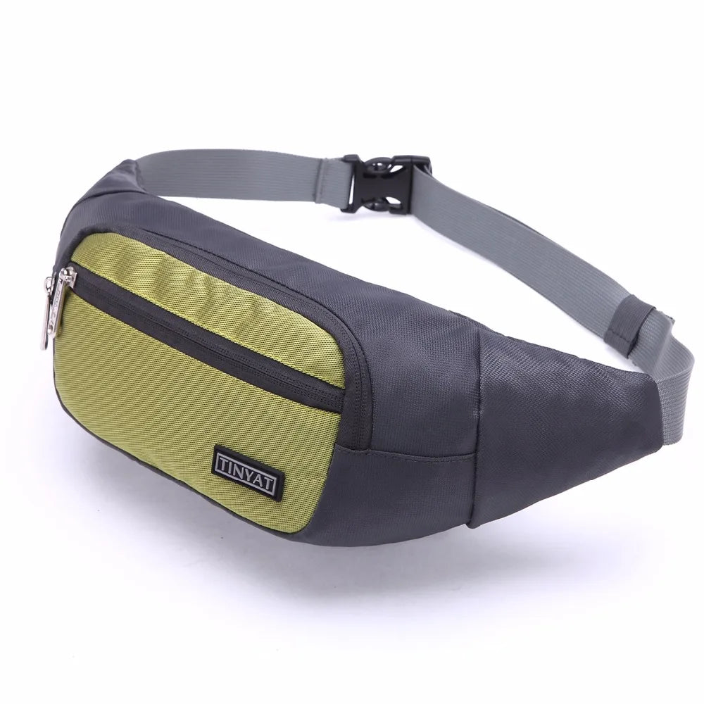 Waist Pack Bag Canvas Travel Phone Belt Bag
