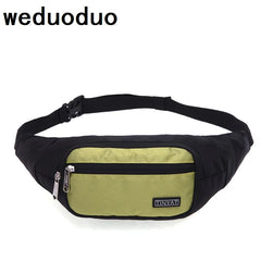 Waist Pack Bag Canvas Travel Phone Belt Bag