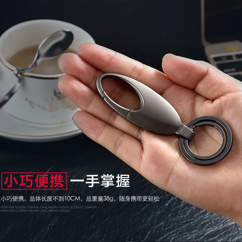 Weduoduo Metallic Key Holders Double Ring Key Wallets