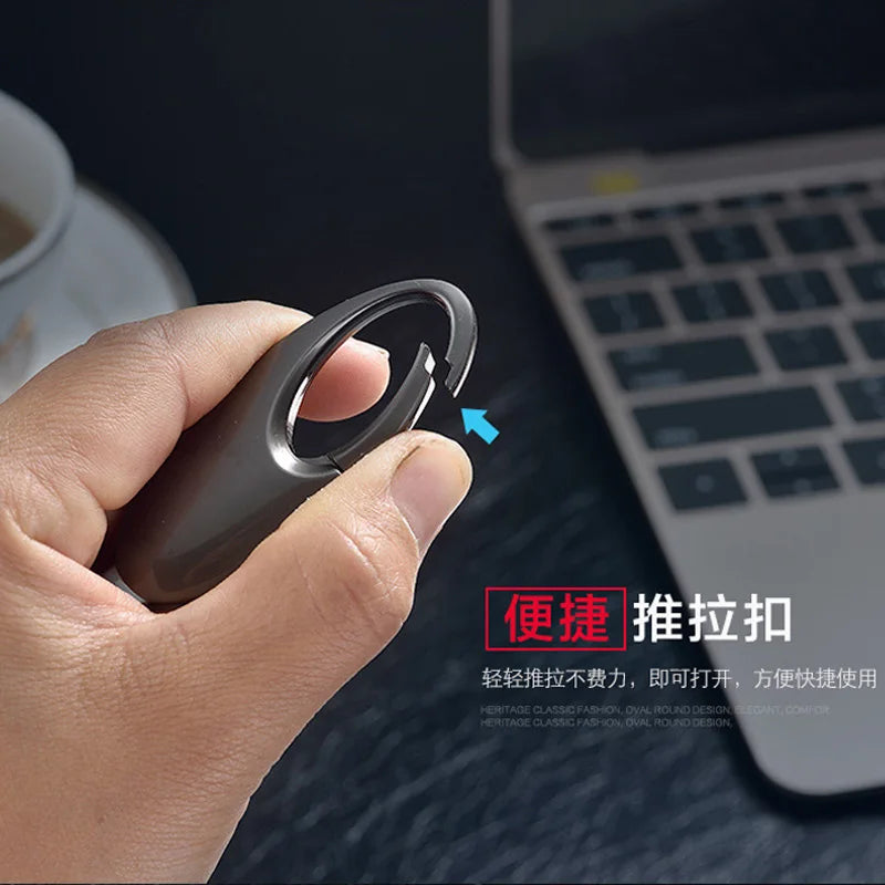 Weduoduo Metallic Key Holders Double Ring Key Wallets