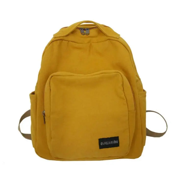 Wehyah Canvas Backpack Female Women School Backpack Purse for Women