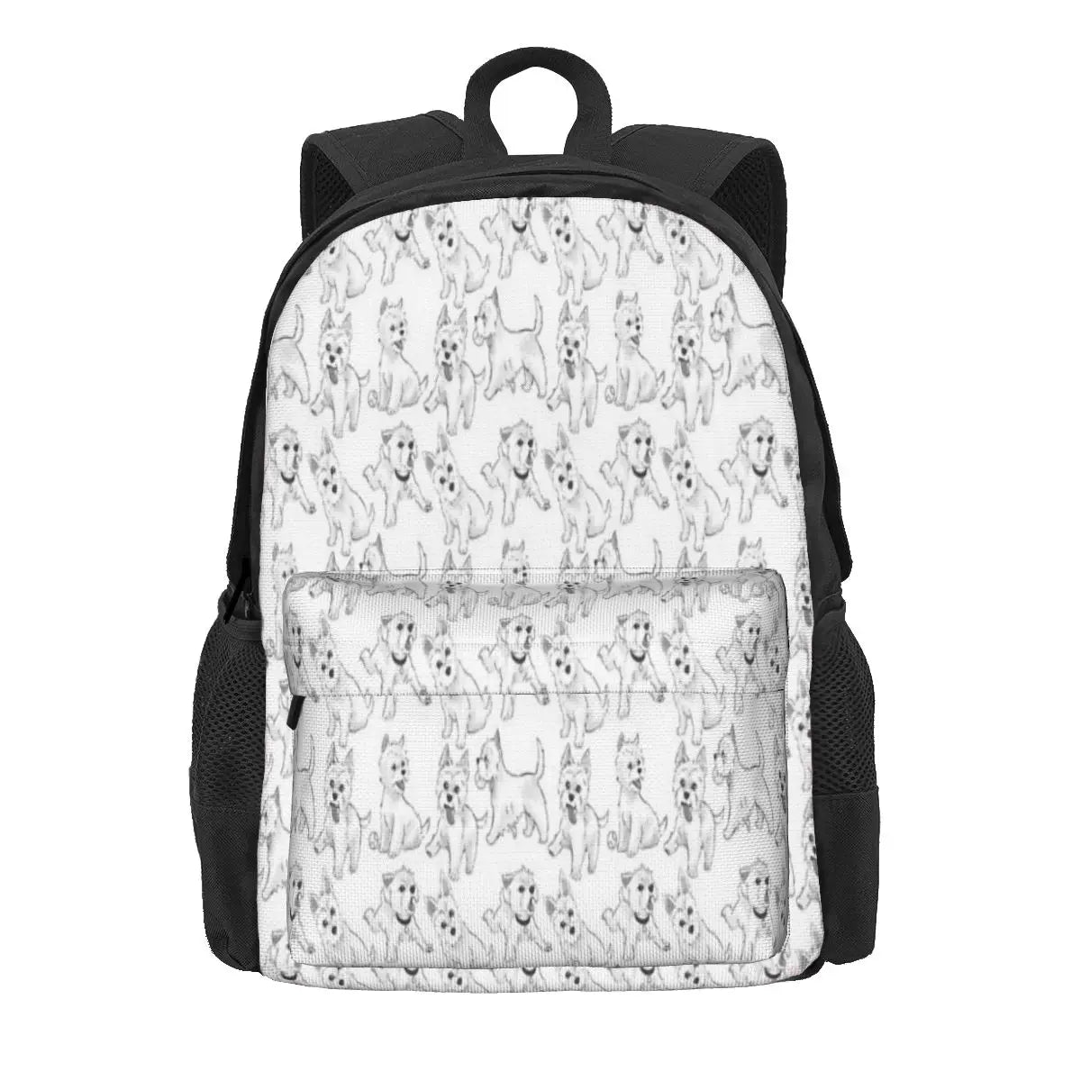 West Highland Terrier Backpack for Men and Women