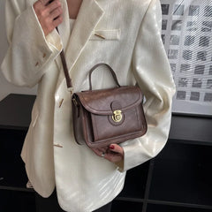 Western Style Handbags for Women Retro Shoulder Bag Casual Messenger Bag