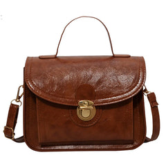 Western Style Handbags for Women Retro Shoulder Bag Casual Messenger Bag