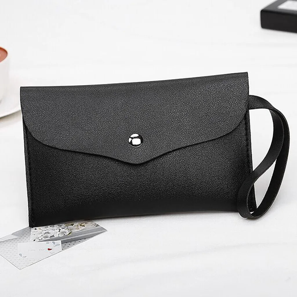 Small Square Clutch Bag Purse Phone Bags Billfold Wallets for Men