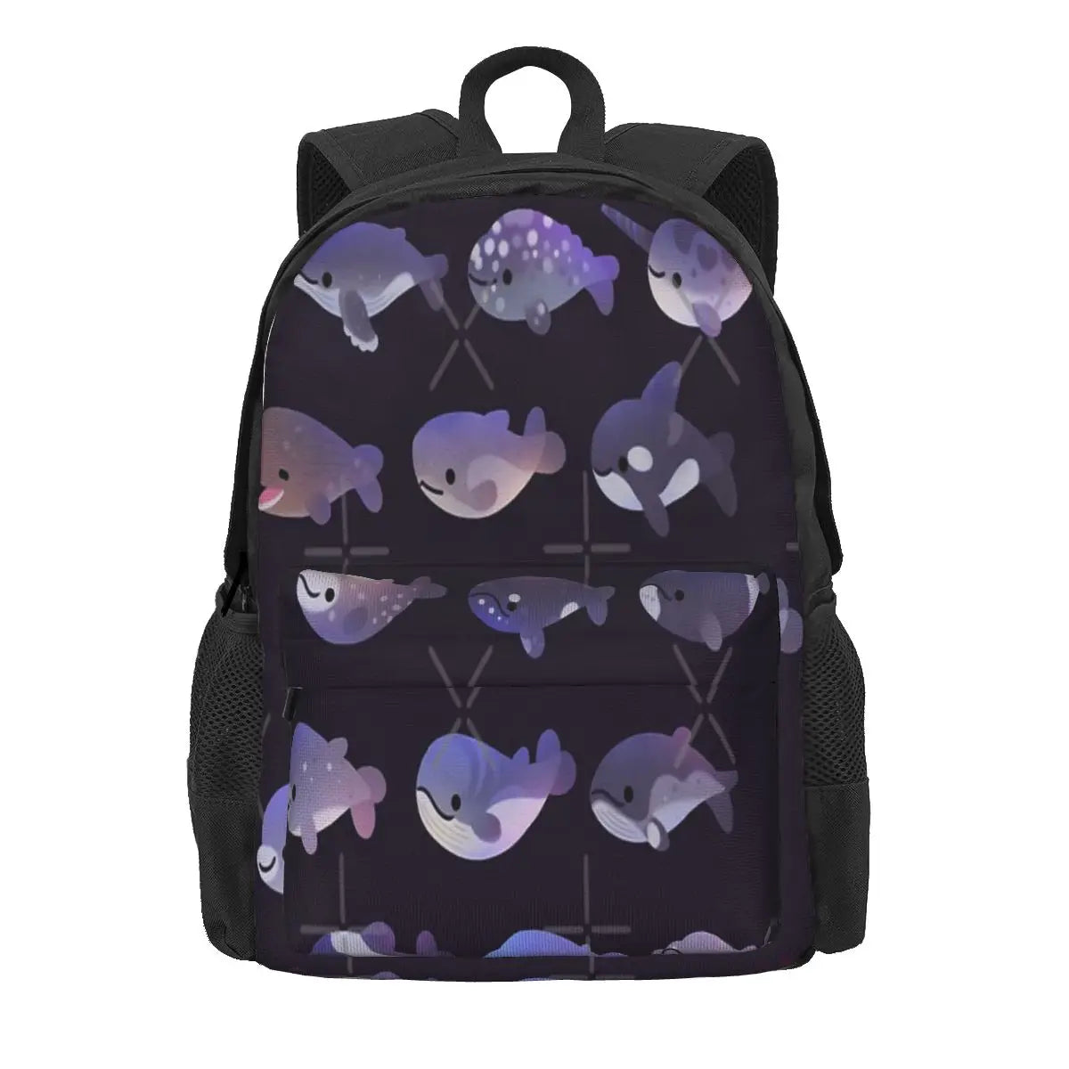 Whale Print Backpacks for Men and Women