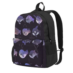 Whale Print Backpacks for Men and Women