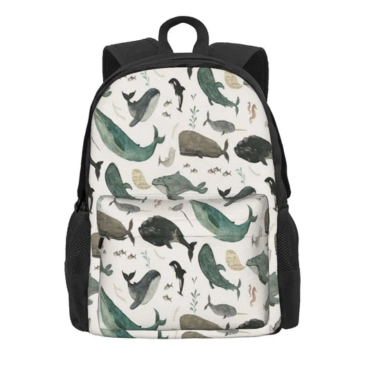 Whale Song 1 Backpacks Men's Backpacks Bags For Women Men's Bag