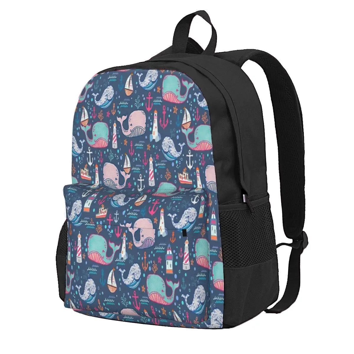 Whale Toss Backpacks Men's Backpacks Bags For Women Plain Backpack