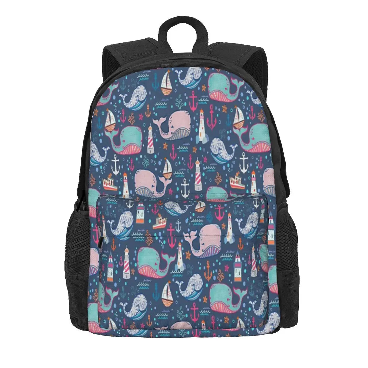 Whale Toss Backpacks Men's Backpacks Bags For Women Plain Backpack