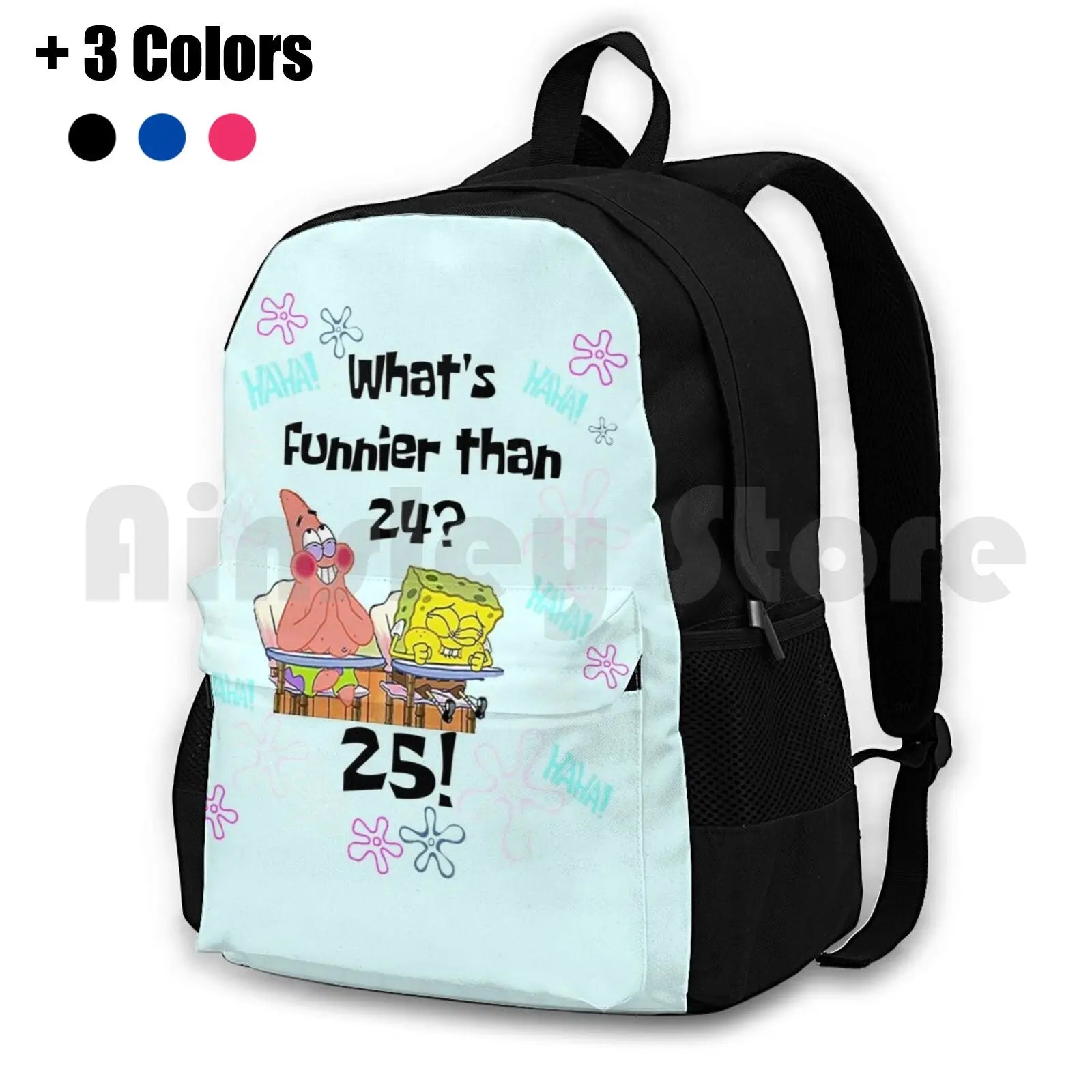 Hiking Backpack Climbing Bag Outdoor Sports 24 25 Star Funny Bikini Bottom