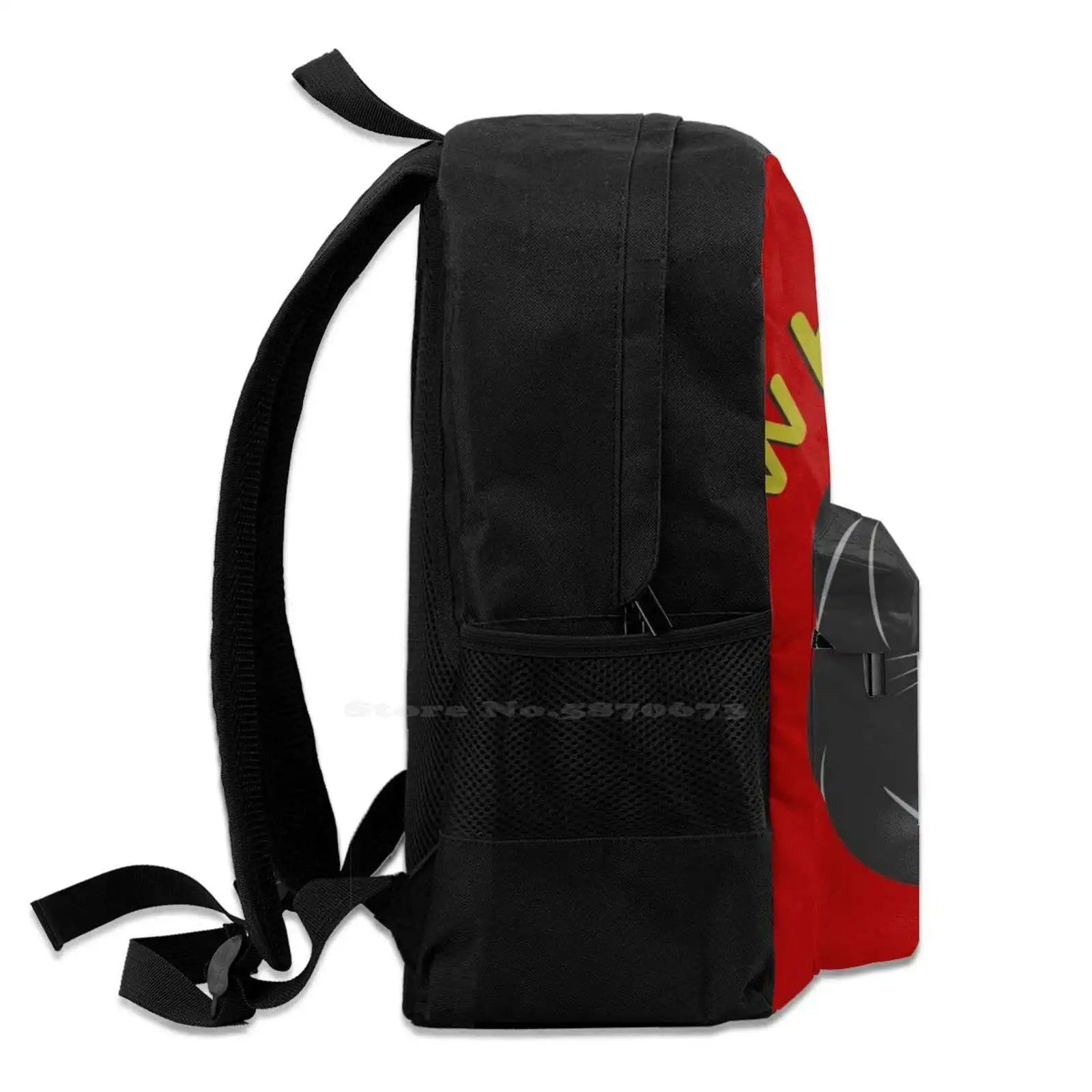 Red Bubble Loaf Cat Arrival Satchel Backpack