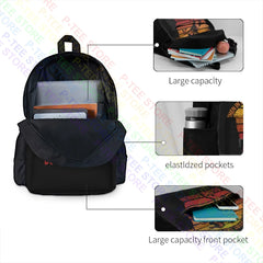 Horse Do the Thinkin Large Backpack Softback Gym Tote Bag
