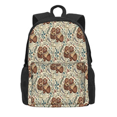 Whimsical Bear Pair Fantasy Backpacks Men's Women's School Boy