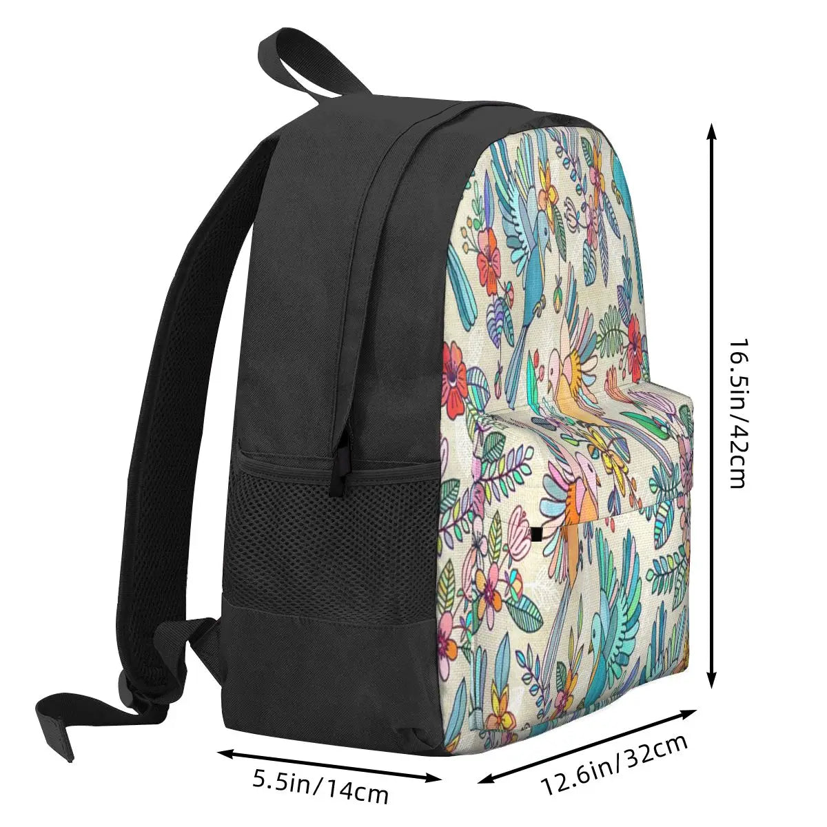 Whimsical Summer Flight Backpacks Men's Backpacks Bags For Women