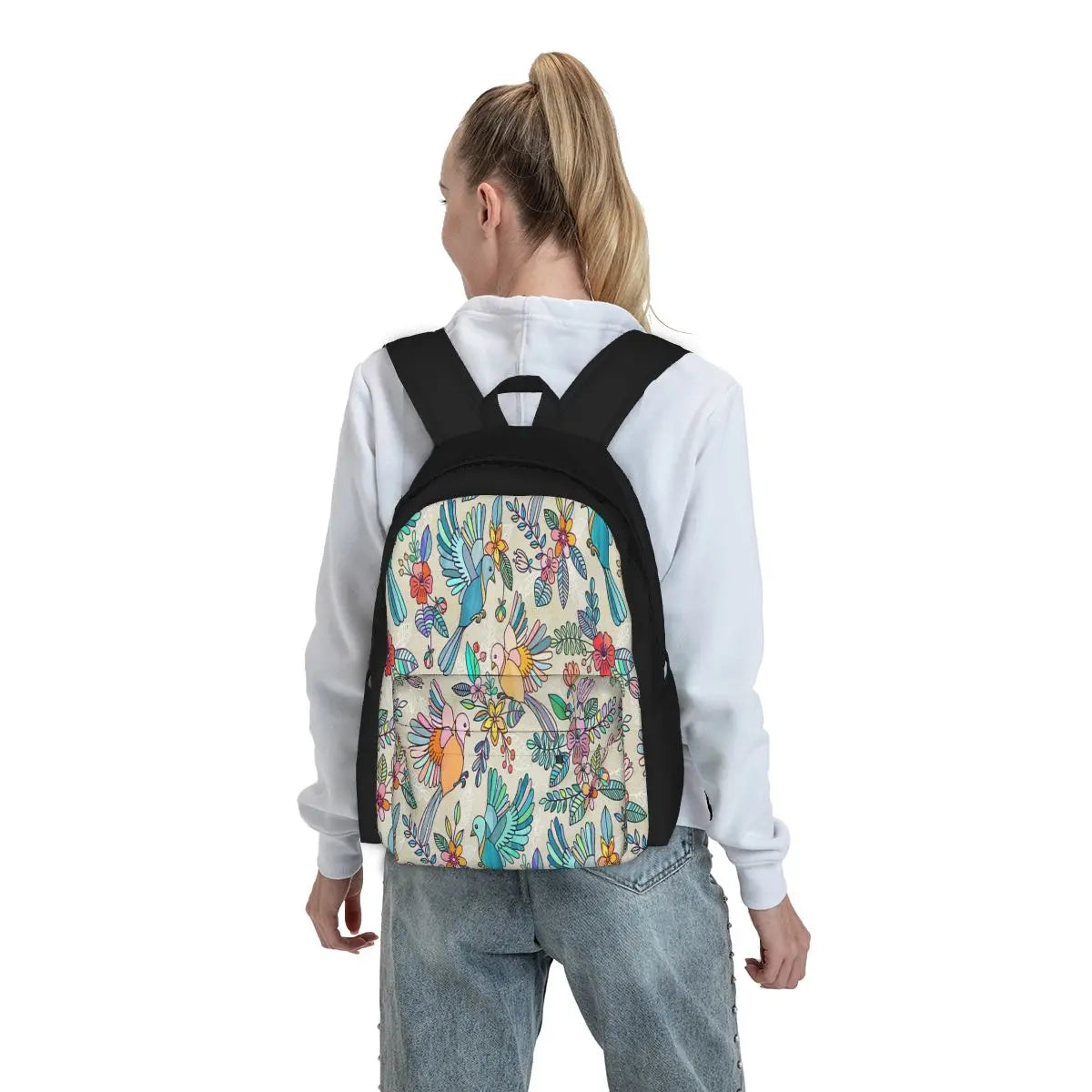 Whimsical Summer Flight Backpacks Men's Backpacks Bags For Women