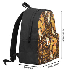Watercolor Cow-Fetti Backpacks for Men & Women