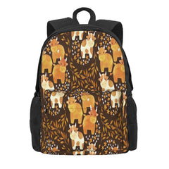 Watercolor Cow-Fetti Backpacks for Men & Women
