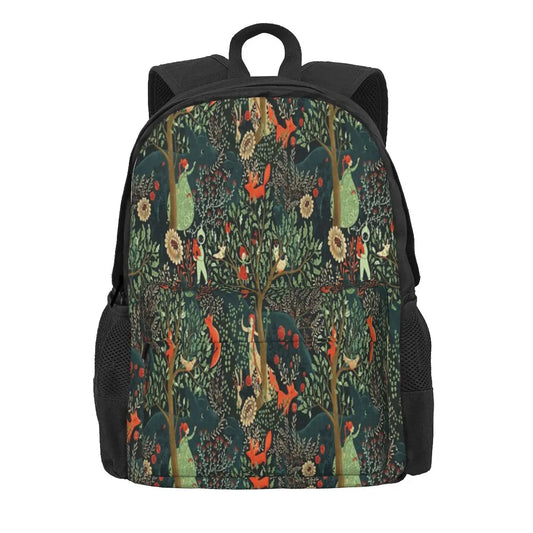 Whimsical Wonderland 1 Backpacks Men's & Women's Vintage Travel Bags