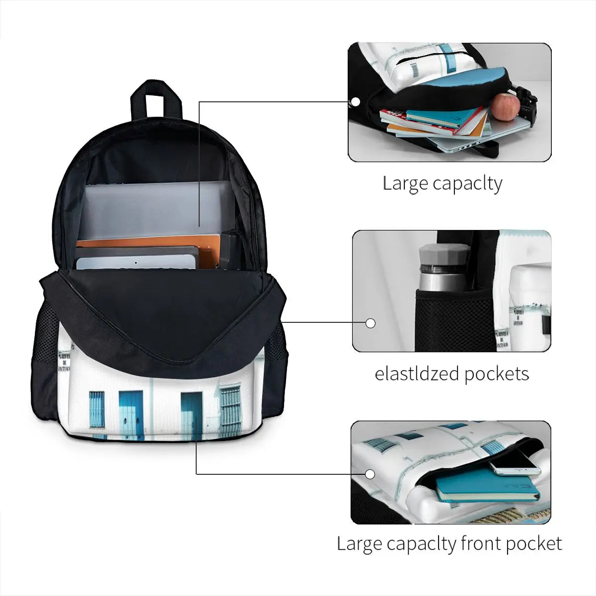 Eco Friendly Town Backpacks for Men and Women