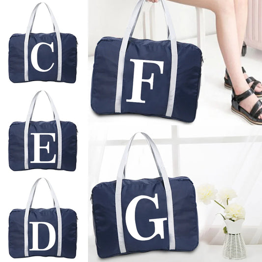 Foldable Travel Bags Nylon Unisex Water Proof Large Capacity Luggage Handbag