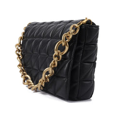 Retro Chain Metal Shoulder Bag Large Capacity Tote Bag