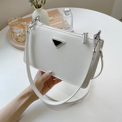 Women's Small Pu Leather Crossbody Bag Messenger Bag