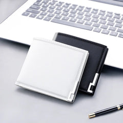 Men's Short Wallet for College Students - Multi-card Mini Wallet