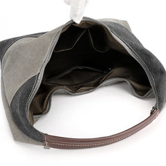Canvas Lady Handbags Women Purse Single Shoulder Bags