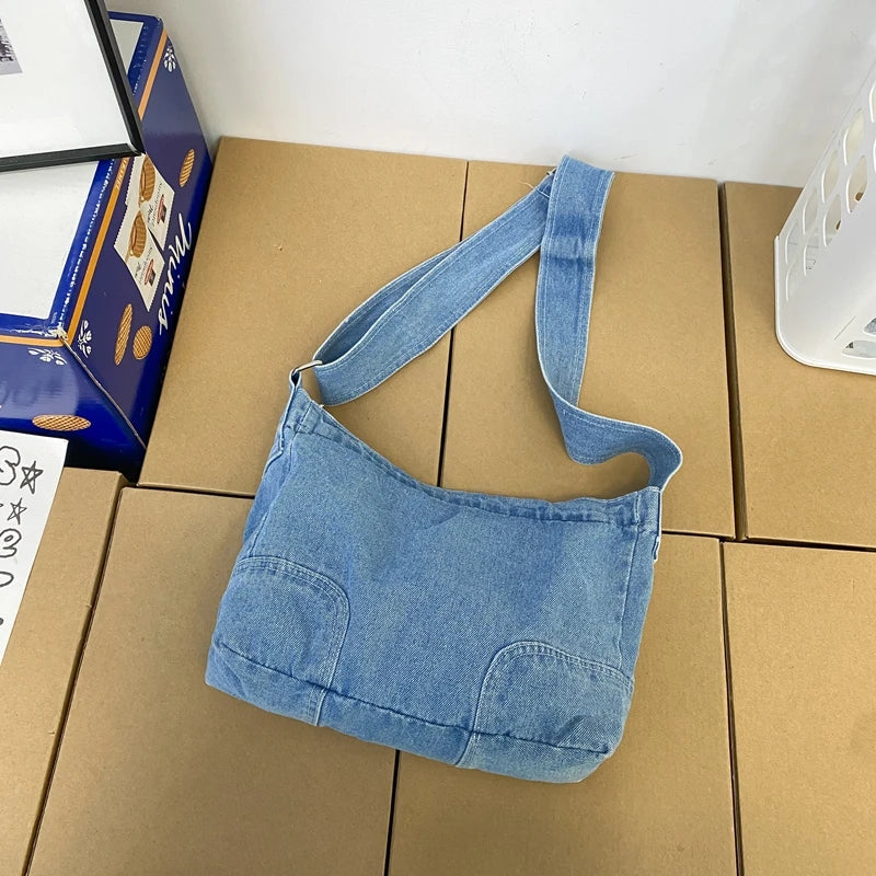 Denim Women Bag Purses And Handbags Shoulder Bag Crossbody Bags