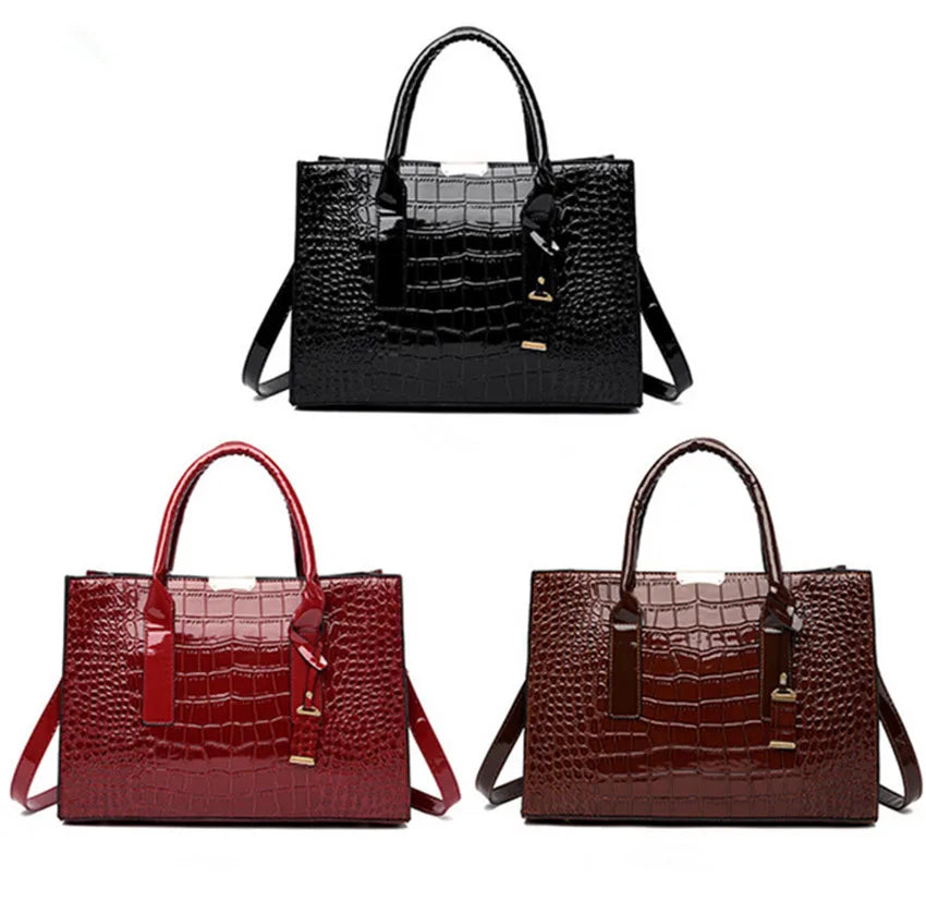 Portable PU Female Messenger Bag
