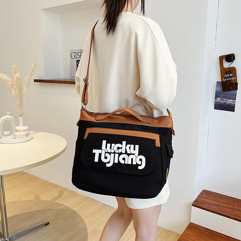 Canvas Hand Bags For Women Purses And Handbags Shoulder Bag