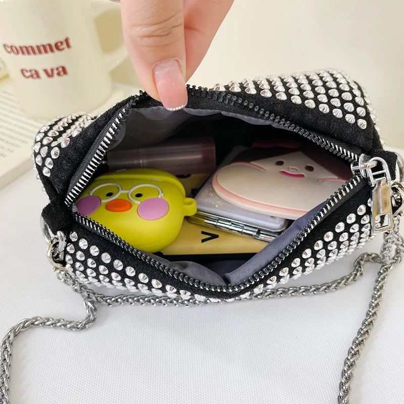 Diamonds Women Handbags Purses Ladies Shoulder Bag