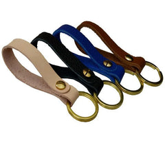 Metallic Key Wallets Keychain Leather Key Organizer Holder