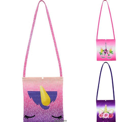Rainbow Unicorn Bag Women Shoulder Messenger Funny Cartoon Bag