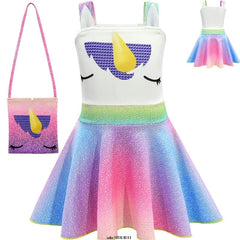 Rainbow Unicorn Bag Women Shoulder Messenger Funny Cartoon Bag