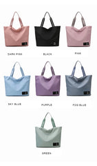 Women's Large Capacity Shoulder Bag for Fitness and Travel